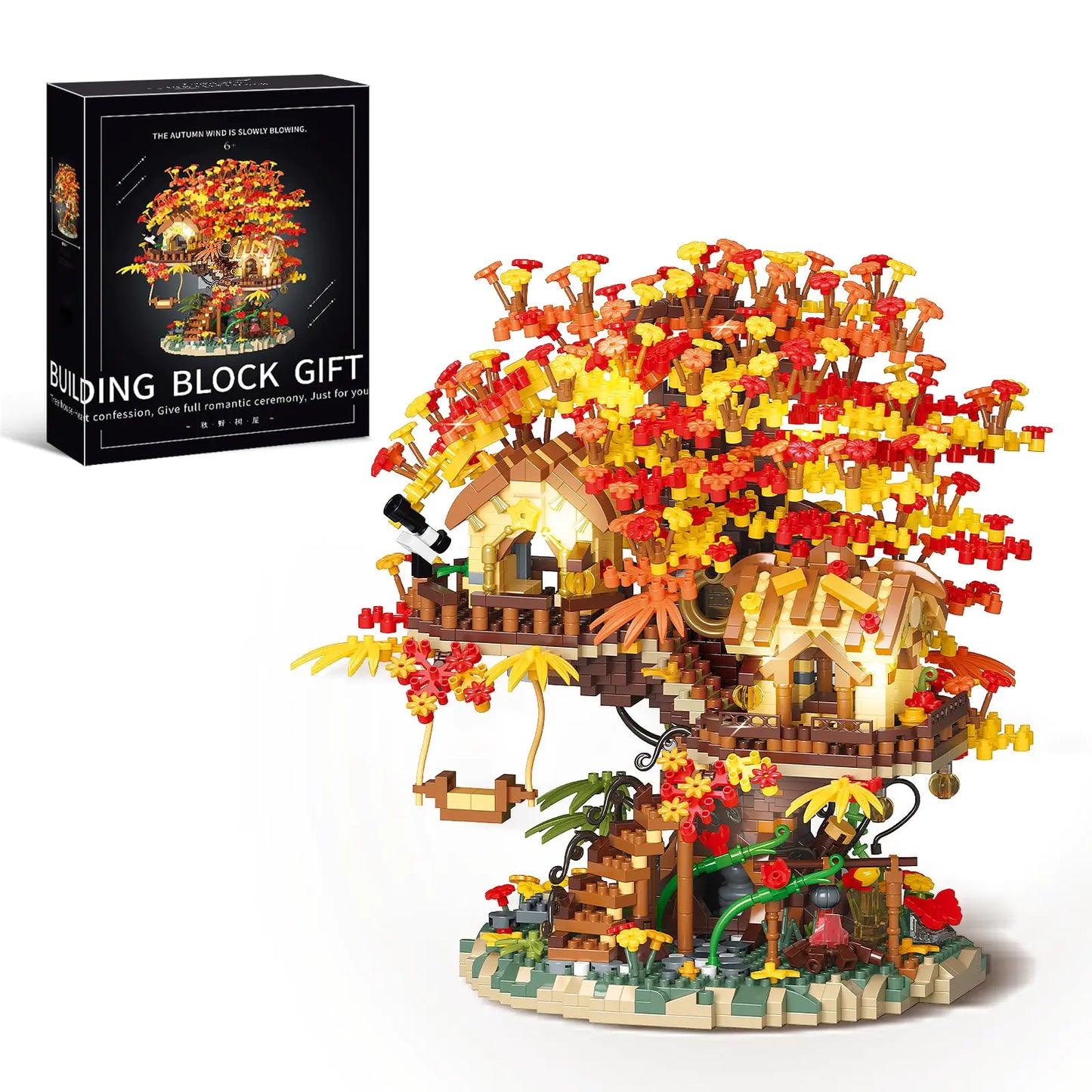 PQKIE Tree House Building Sets 2725 Pcs - - building toy