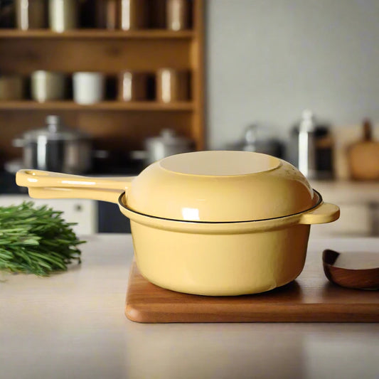 Cast Iron Single Handle Milk Pan Kia Day Design