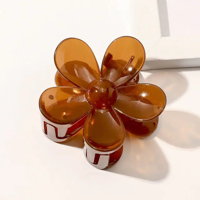 Geometric Flower Hair Clip Set - Kia Day Design