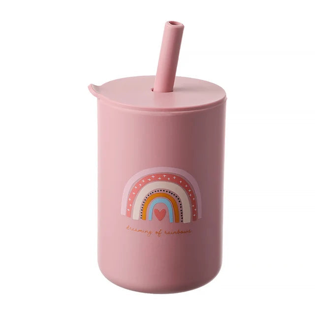 Baby Lidded Sippie Cup dark pink
