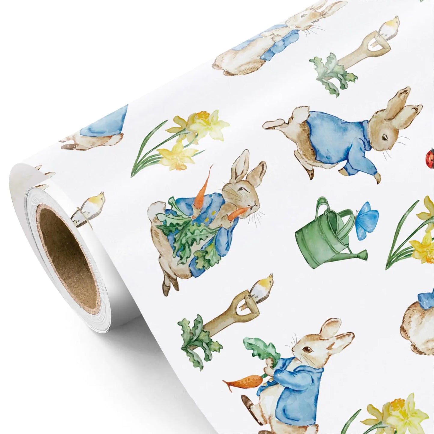 WRAPAHOLIC Easter Rabbit Design Wrapping Paper - - wrapping paper
