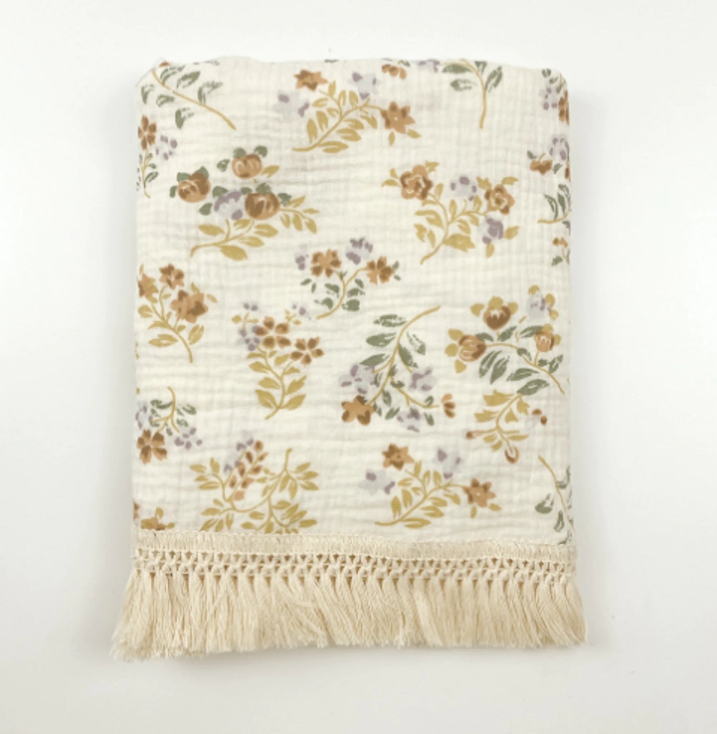 Cute Bear Muslin Cotton Baby Blanket Kia Day Design