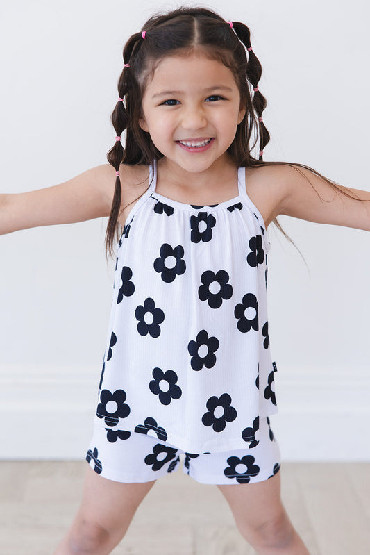 Presley ribbed - Tank Short Set - - short set