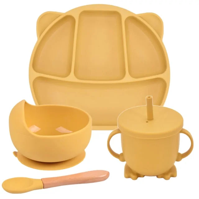 Silicone Baby Feeding Spoon Set Kia Day Design