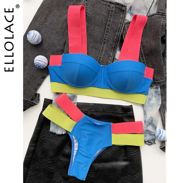 Patchwork Swimwear - Kia Day Design