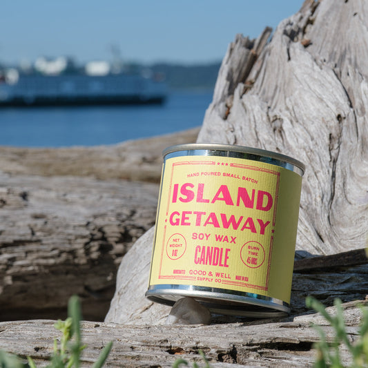 Island Getaway Happy Place Candle - - Candles