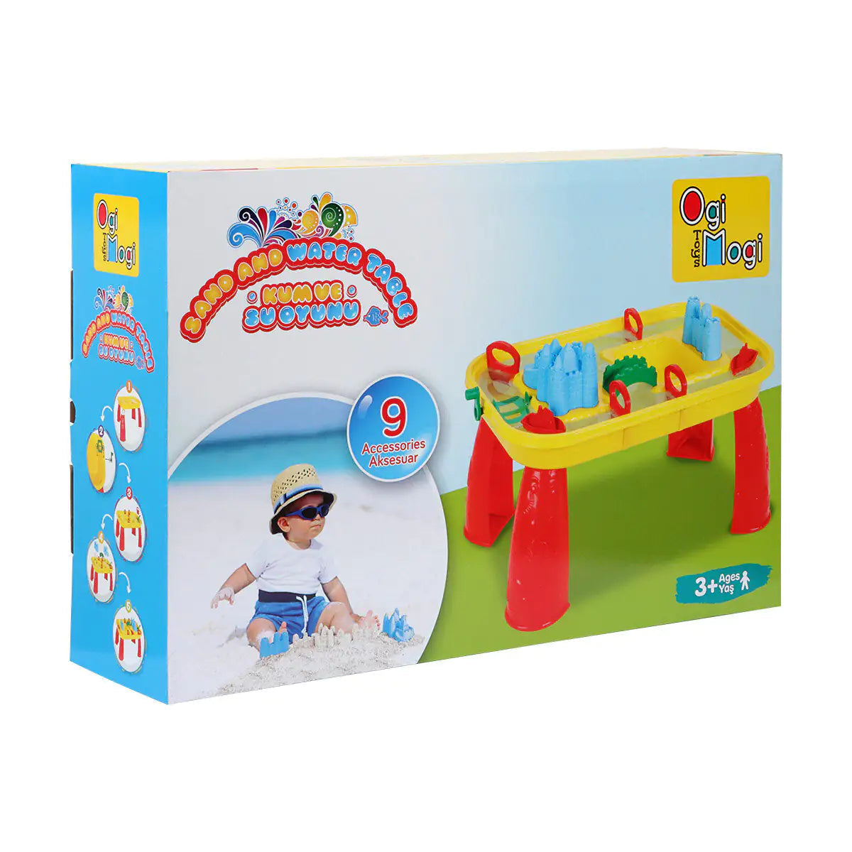 Ogi Mogi Toys Sand & Water Table Kia Day Design