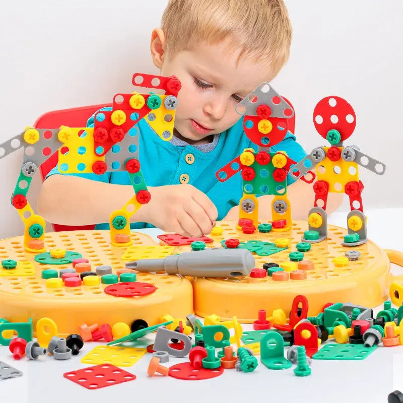 Childrens Electric Drill Toolbox Kit - Kia Day Design