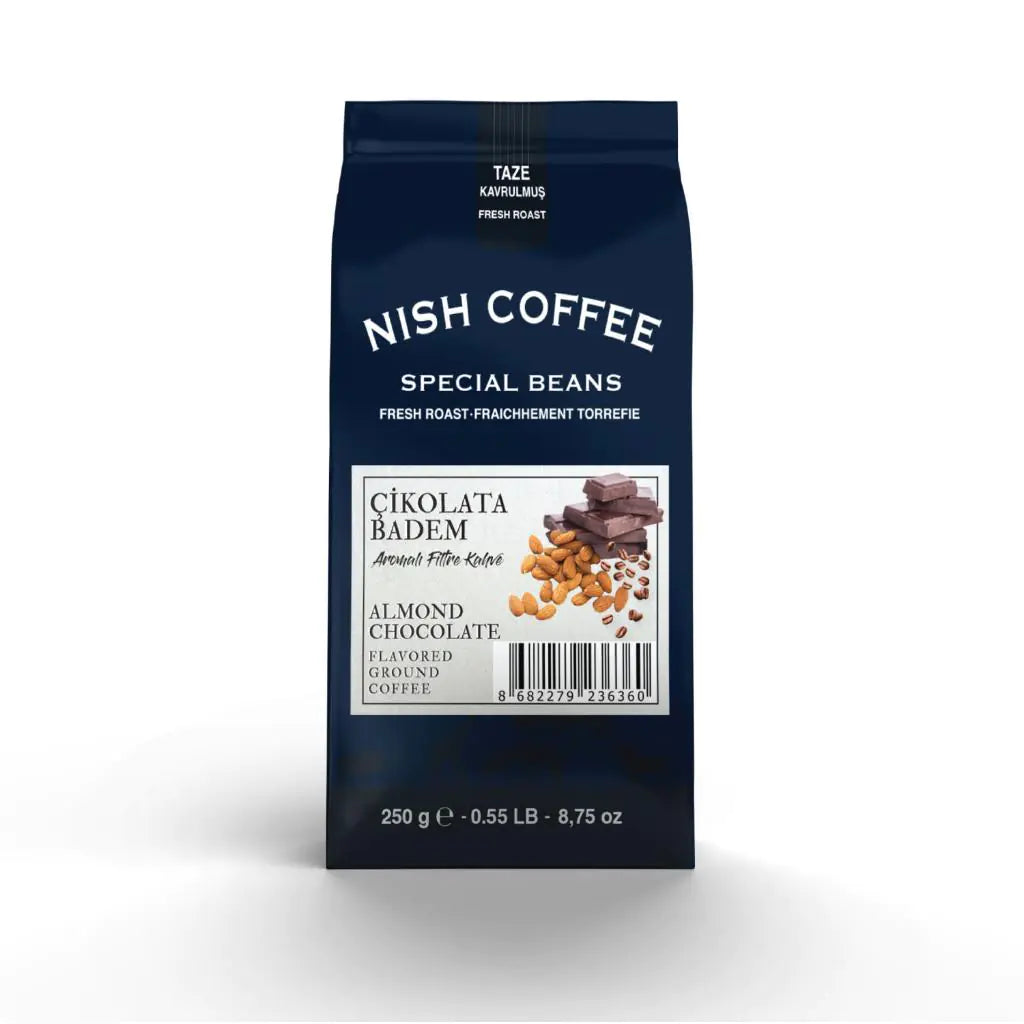 Nish Chocolate Almond Flavored Filter Coffee 250 Gr - Kia Day Design
