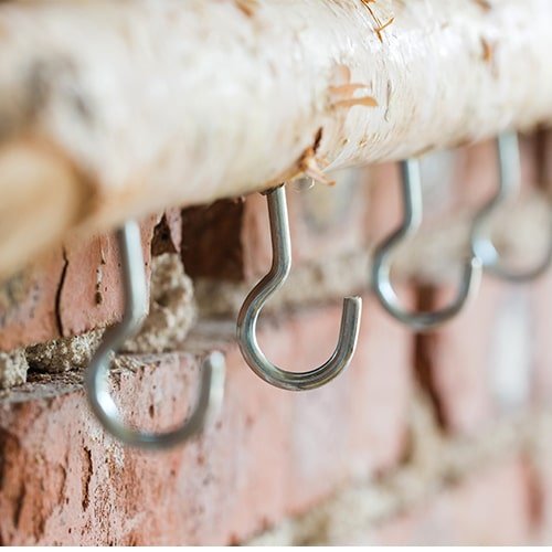 Birch Wood Craft Wall Hanger - -