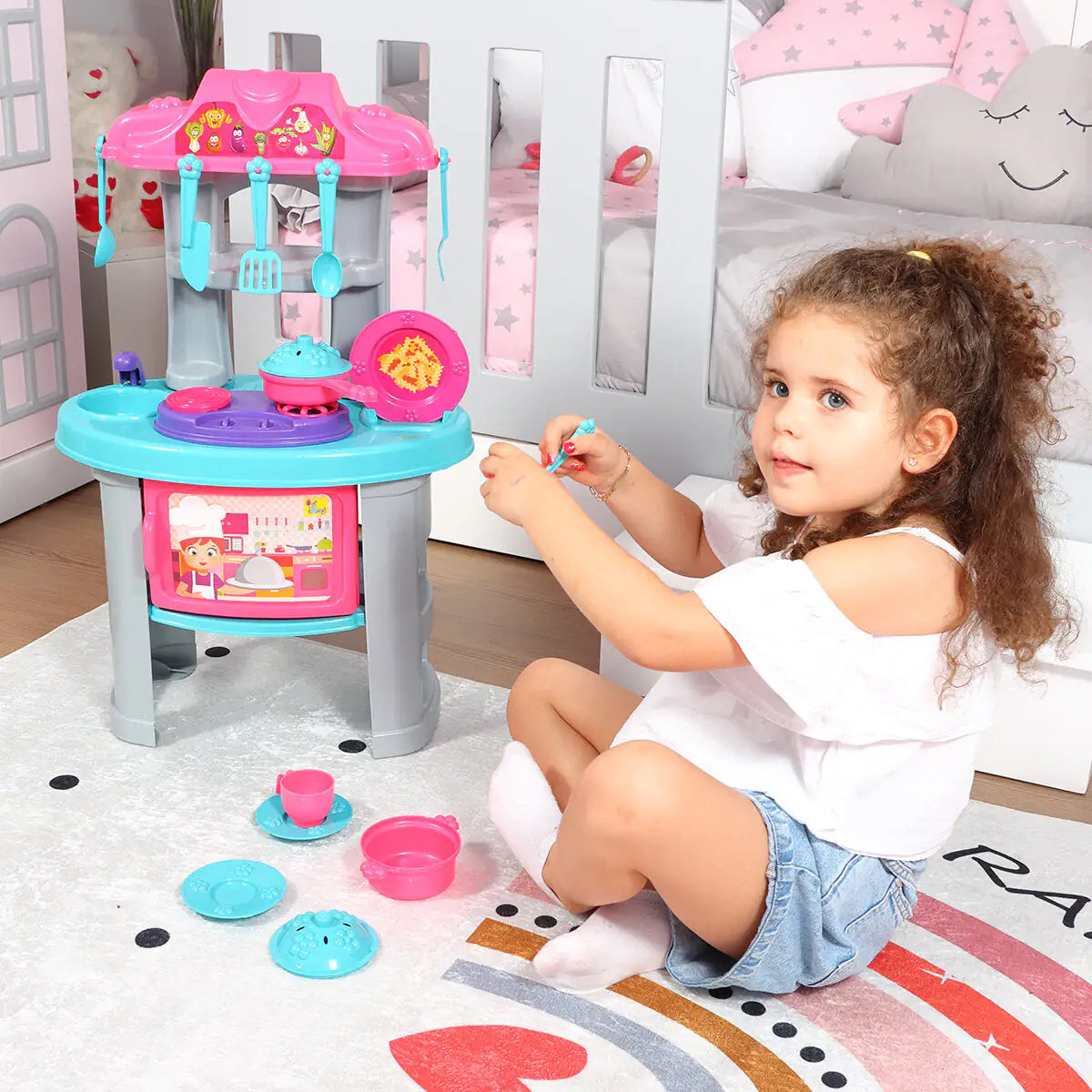 Ogi Mogi Toys Kitchen Set 26 Pieces Kia Day Design