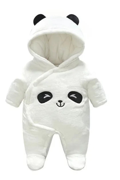 Baby Panda Hooded Jumpsuit Kia Day Design