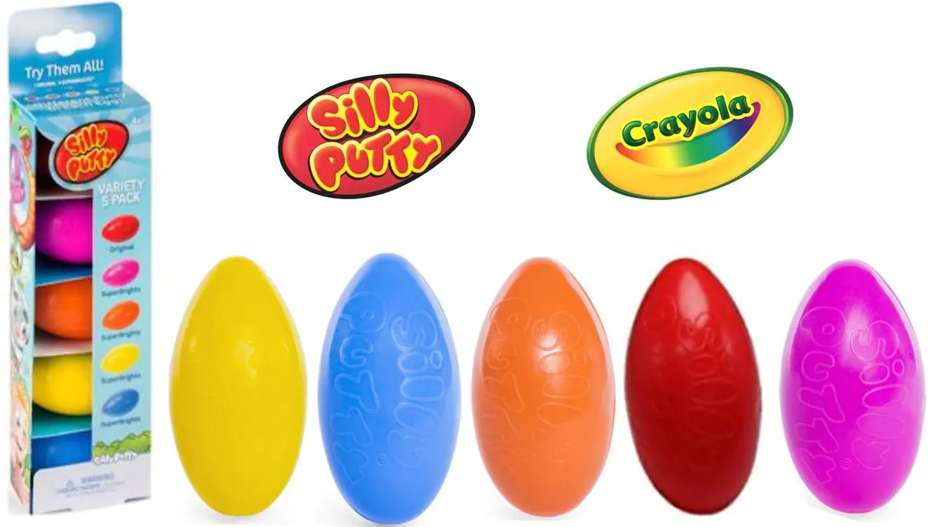 Silly Putty Eggs Party Pack 5 ct - Kia Day Design