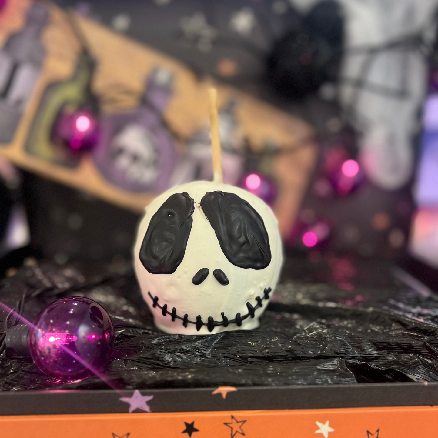 Skeleton Gourmet Caramel Apple- My Favorite Sweet Shoppe Pittsburgh- {{Product type}}