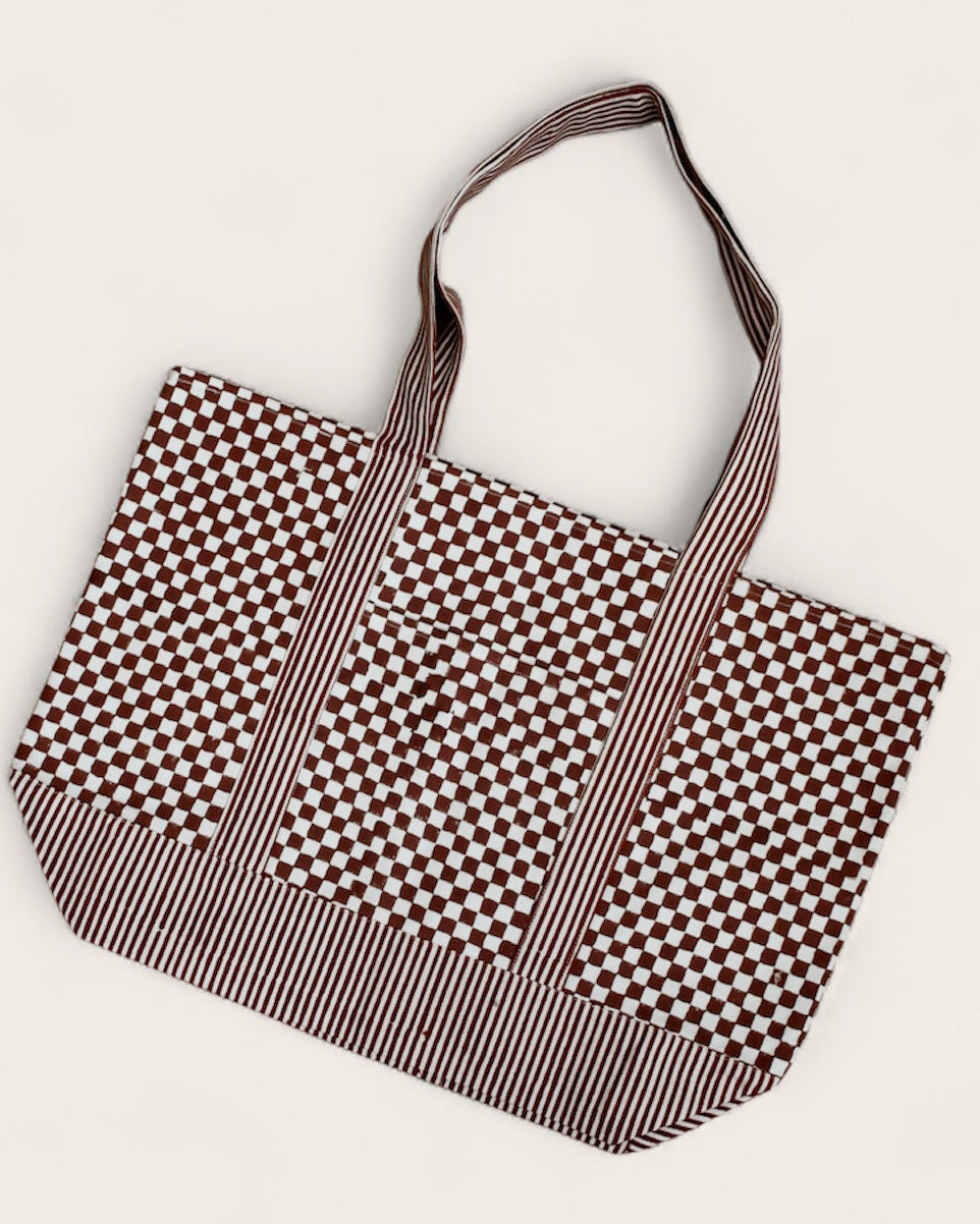 Jenna Tote Bag - - bandana