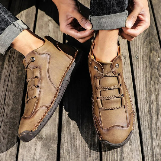 Genuine Leather Snow Boots - Kia Day Design