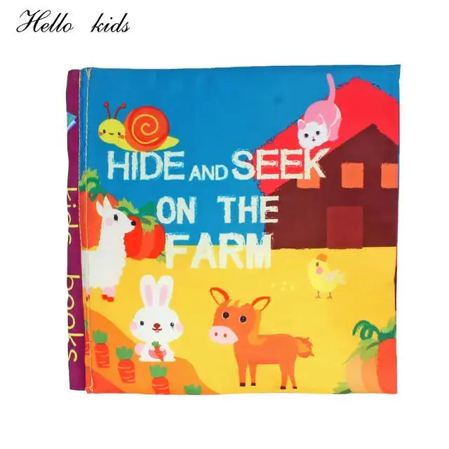 3D Soft Baby Cloth Books 11