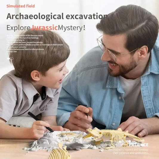 Dinosaur Fossils Archaeological Excavation Toy Kia Day Design