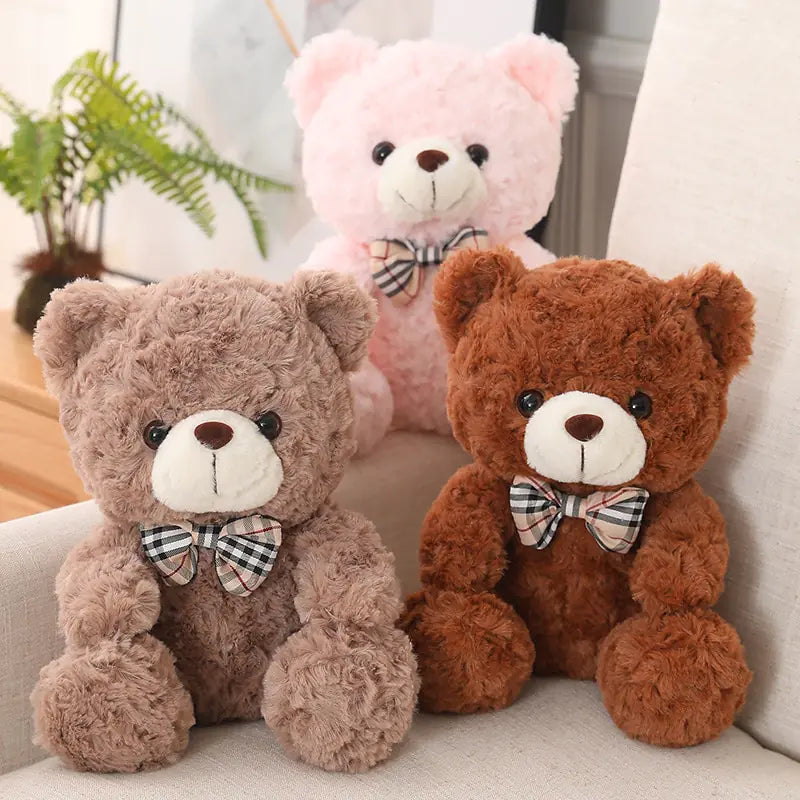 Cute Cartoon Little Teddy Bear Plush Toys Kia Day Design
