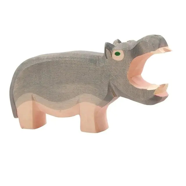 Wooden Animal Figures Elephant Lion Giraffe - Kia Day Design