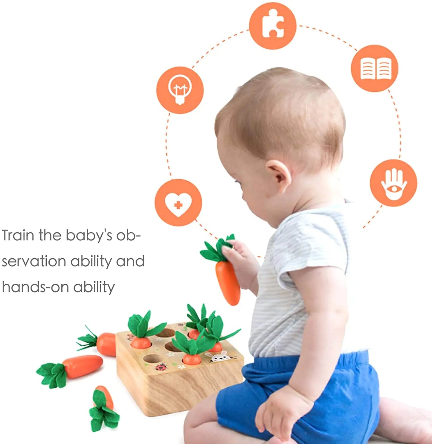 Wooden Toys for Toddlers Kia Day Design