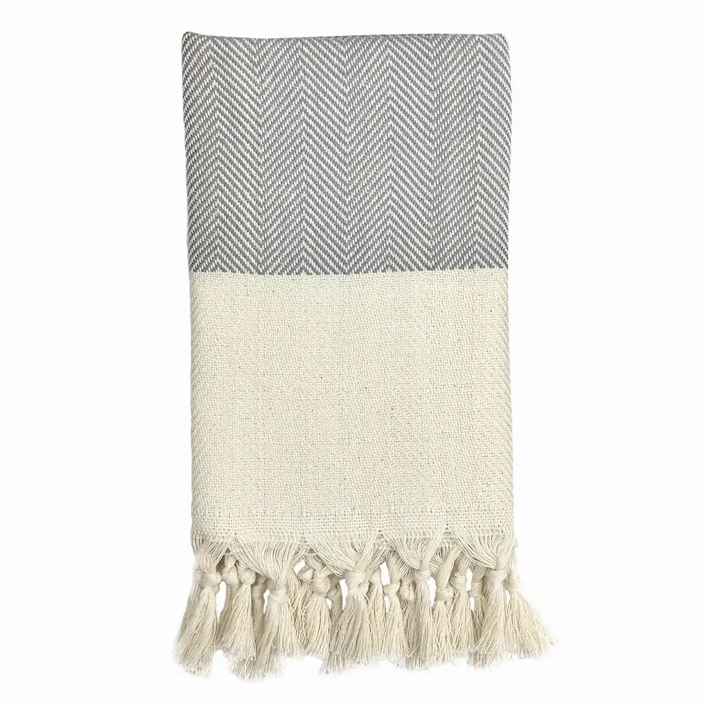 Herringbone Turkish Hand Towel Kia Day Design
