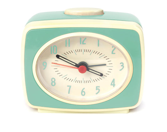 Kikkerland AC14-MN Classic Alarm Clock Mint - Kia Day Design