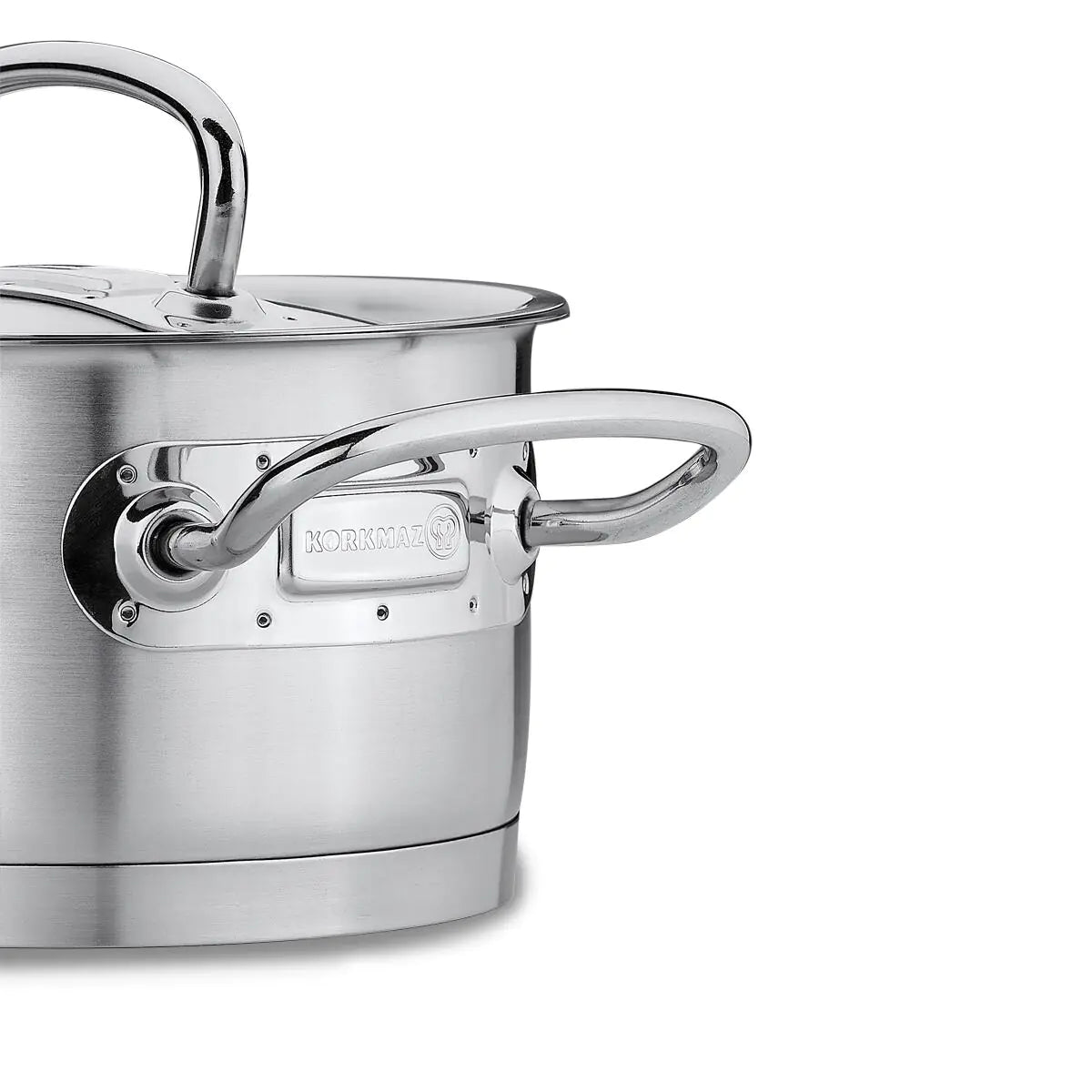 Korkmaz Proline 16x7.5 cm Short Pot Pan A1168 Kia Day Design