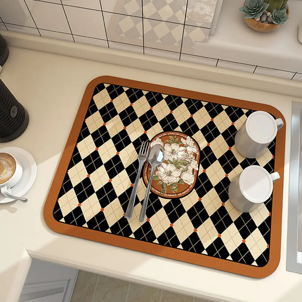 Kitchen Absorbent Dish Pads - Kia Day Design