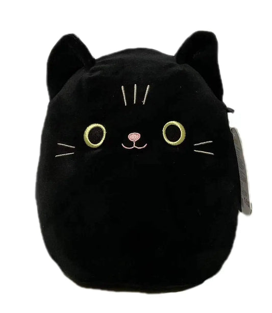 Squishmallows Official Kellytoy Plush 8 Inch Jamal Black Cat - - Stuffed toy