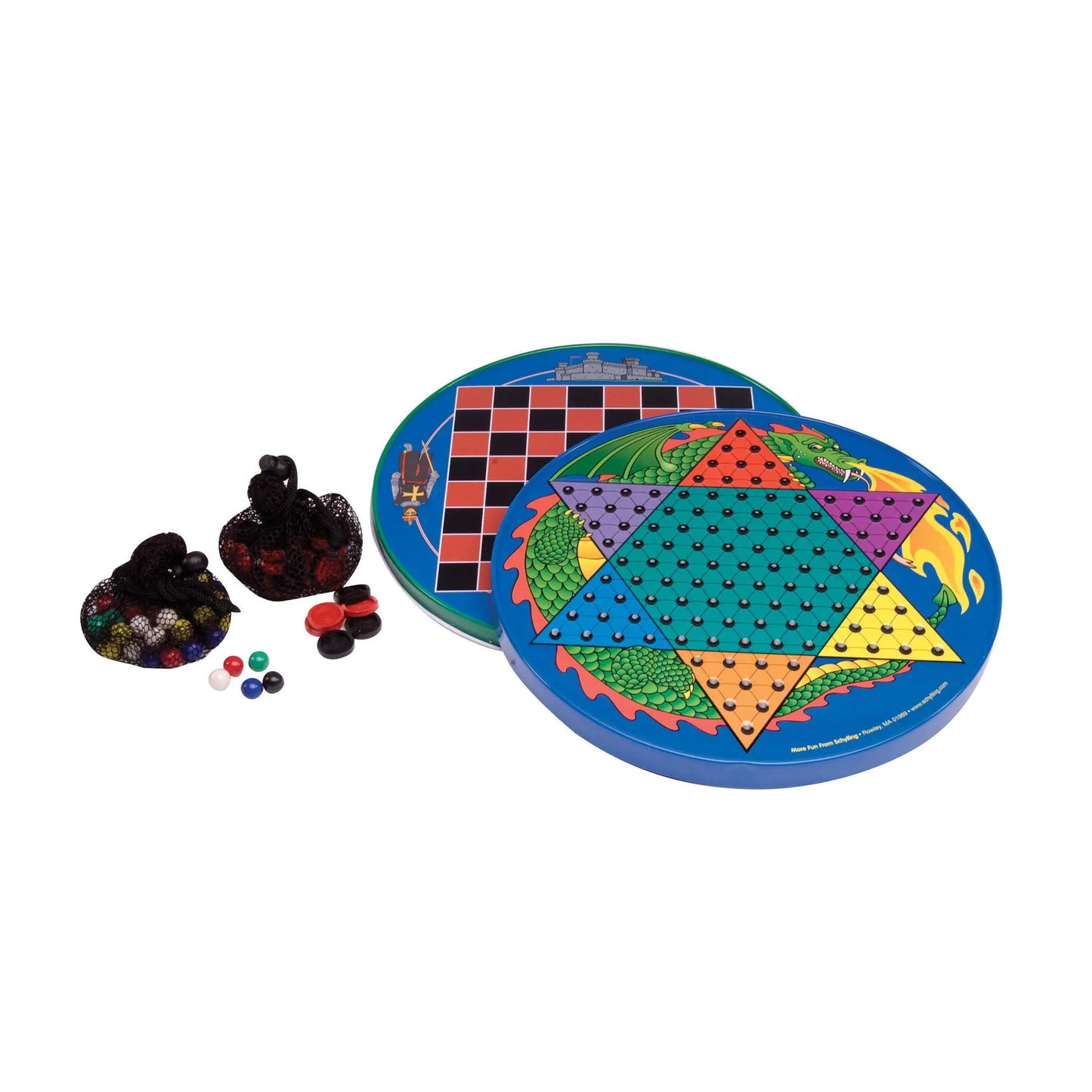 Schylling Tin Chinese Checkers Kia Day Design