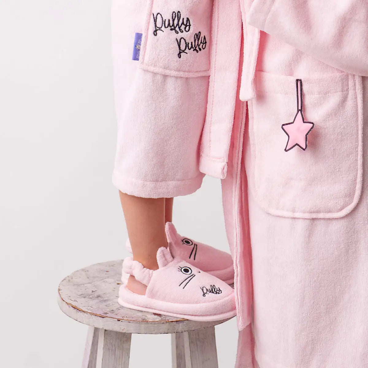 Milk and Moo Chancin Rabbit Toddler Slippers - Kia Day Design