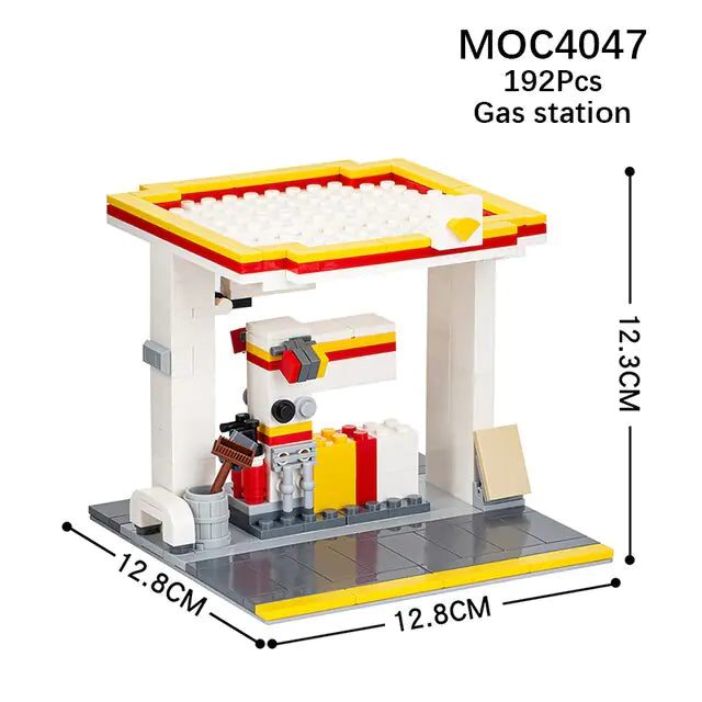 MOC4047 City Series Building Blocks Toy Kia Day Design