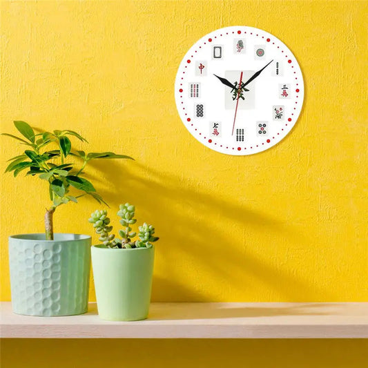 Decorative Silent Fried Egg Shaped Wall Clock (1pc) Kia Day Design