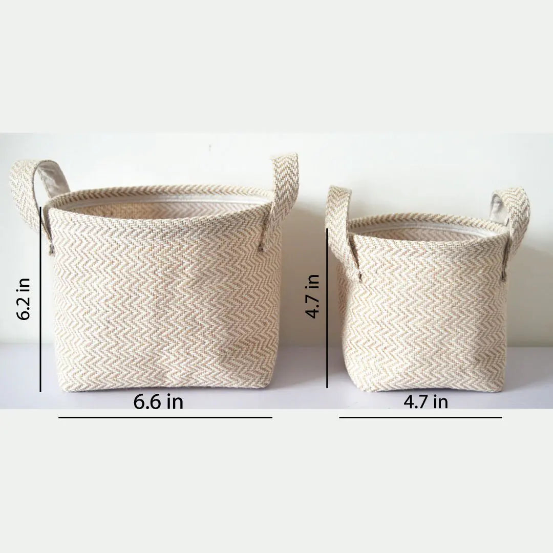 Decorative Basket (Set of 2) Kia Day Design