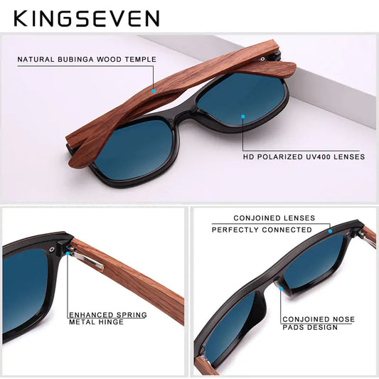 Natural Wooden Sunglasses Kia Day Design
