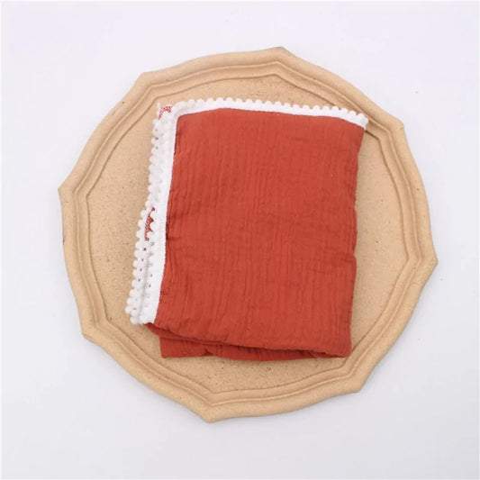 Organic Cotton Baby Tassel Blankets - Kia Day Design