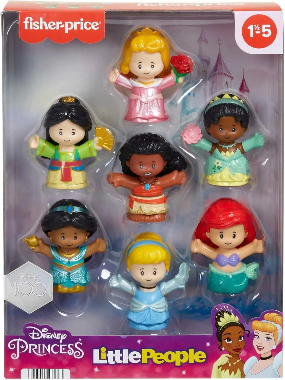 Fisher-Price Little People Disney Princess Toys Set