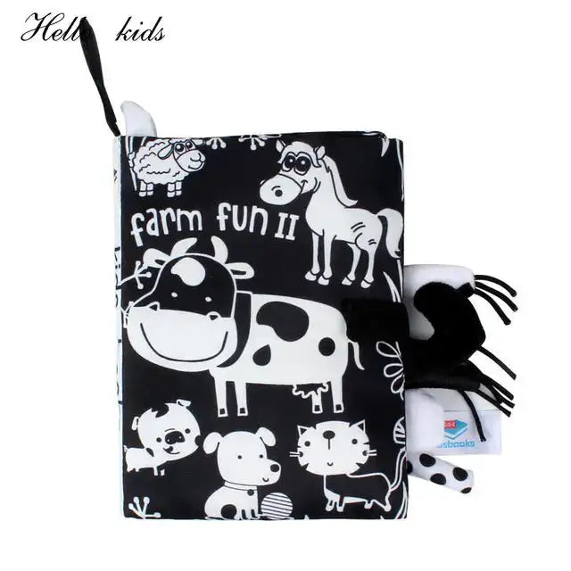 3D Soft Baby Cloth Books