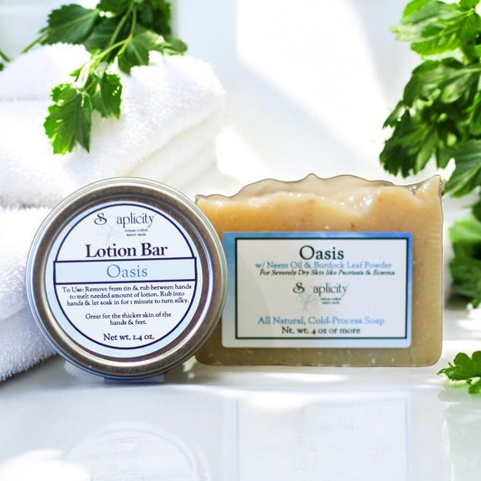 Oasis Bundles for Severely Dry Skin - Oasis Soap & Lotion Bar - Bundles