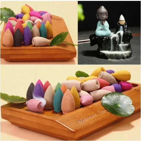 Mixed Scents Backflow Incense Cones Kia Day Design
