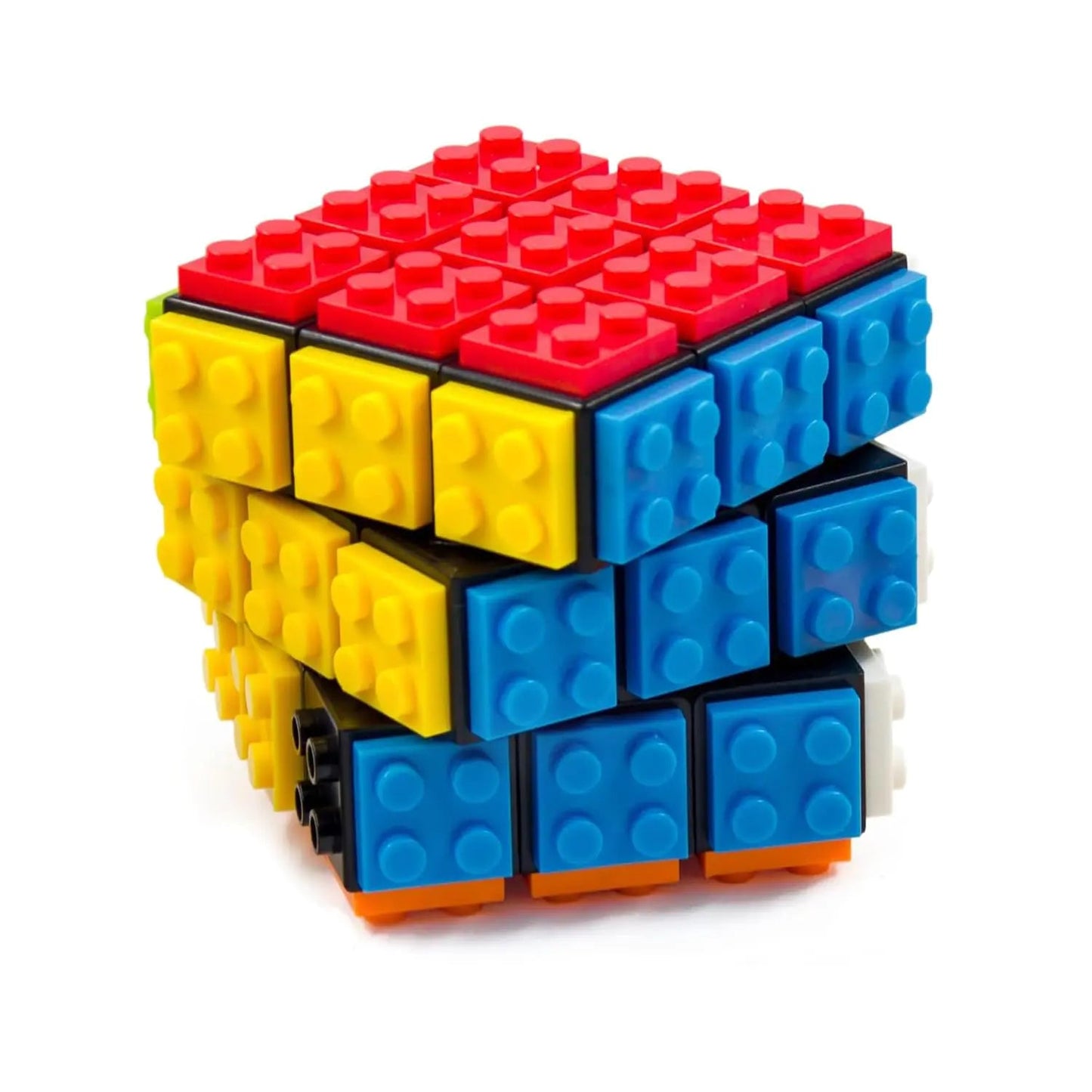 Willking Speed Cube 3x3 Build-on Brick Magic Cube - Kia Day Design