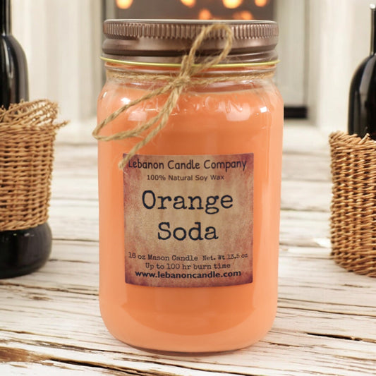 Orange Soda Candle - - Candles & Melts