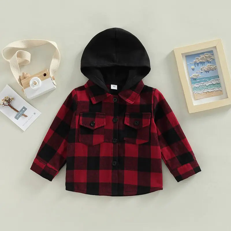Autumn Kids Shirt Coats - Kia Day Design