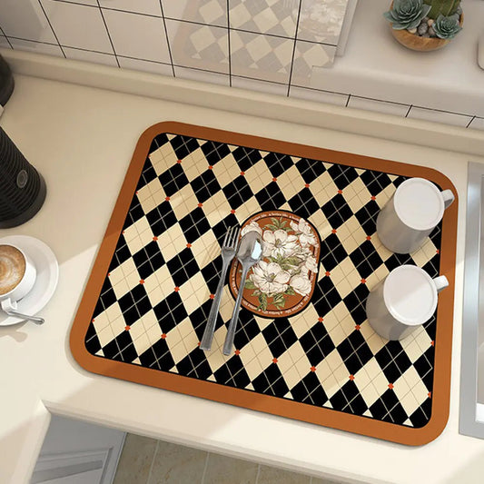 Kitchen Absorbent Dish Pads - Kia Day Design