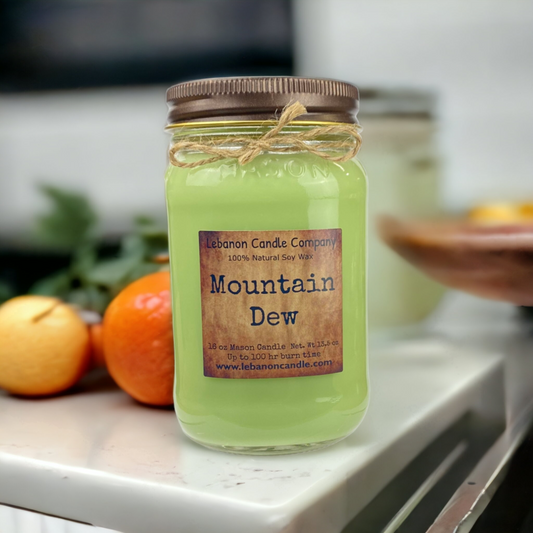 Mountain Dew Candle - - Candles & Melts