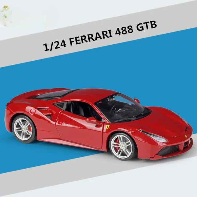 Ferrari 488 GTB Toy Car Model Kia Day Design