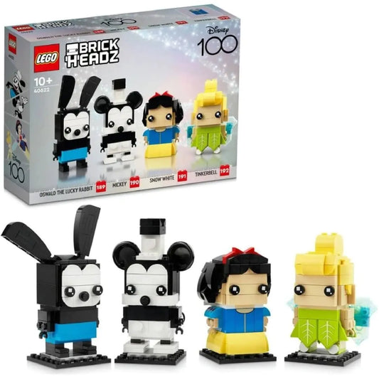 LEGO BrickHeadz Disney 100th Celebration Mickey Mouse Snow White Tinkerbell & Oswald The Lucky Rabbit