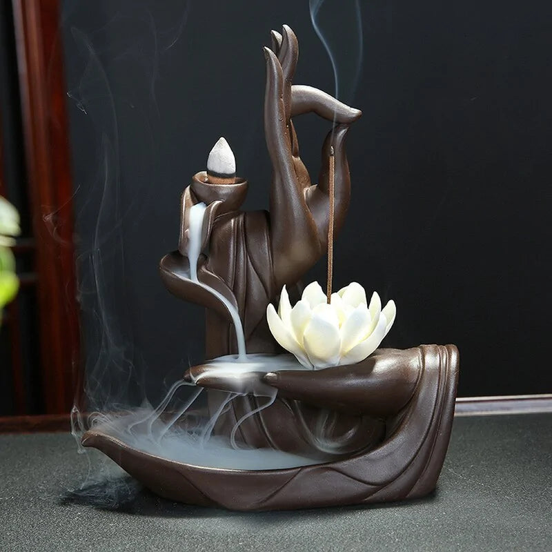 Purple Sand Back Incense Burner Kia Day Design