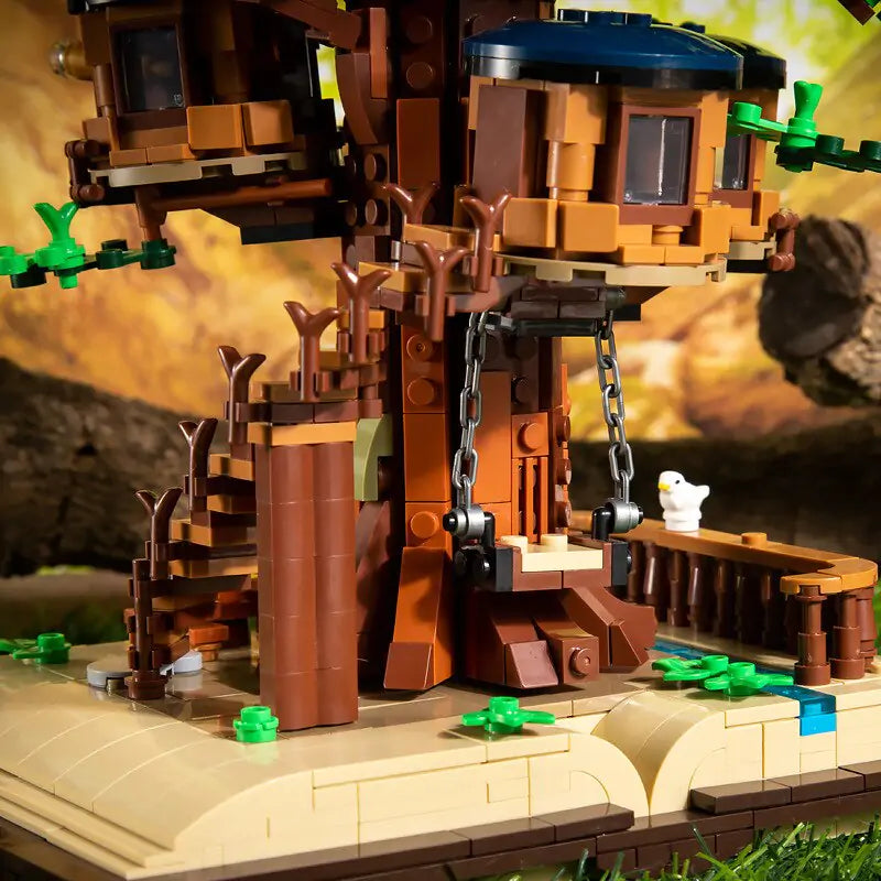 Jungle Tree House Bricks Toys Kia Day Design